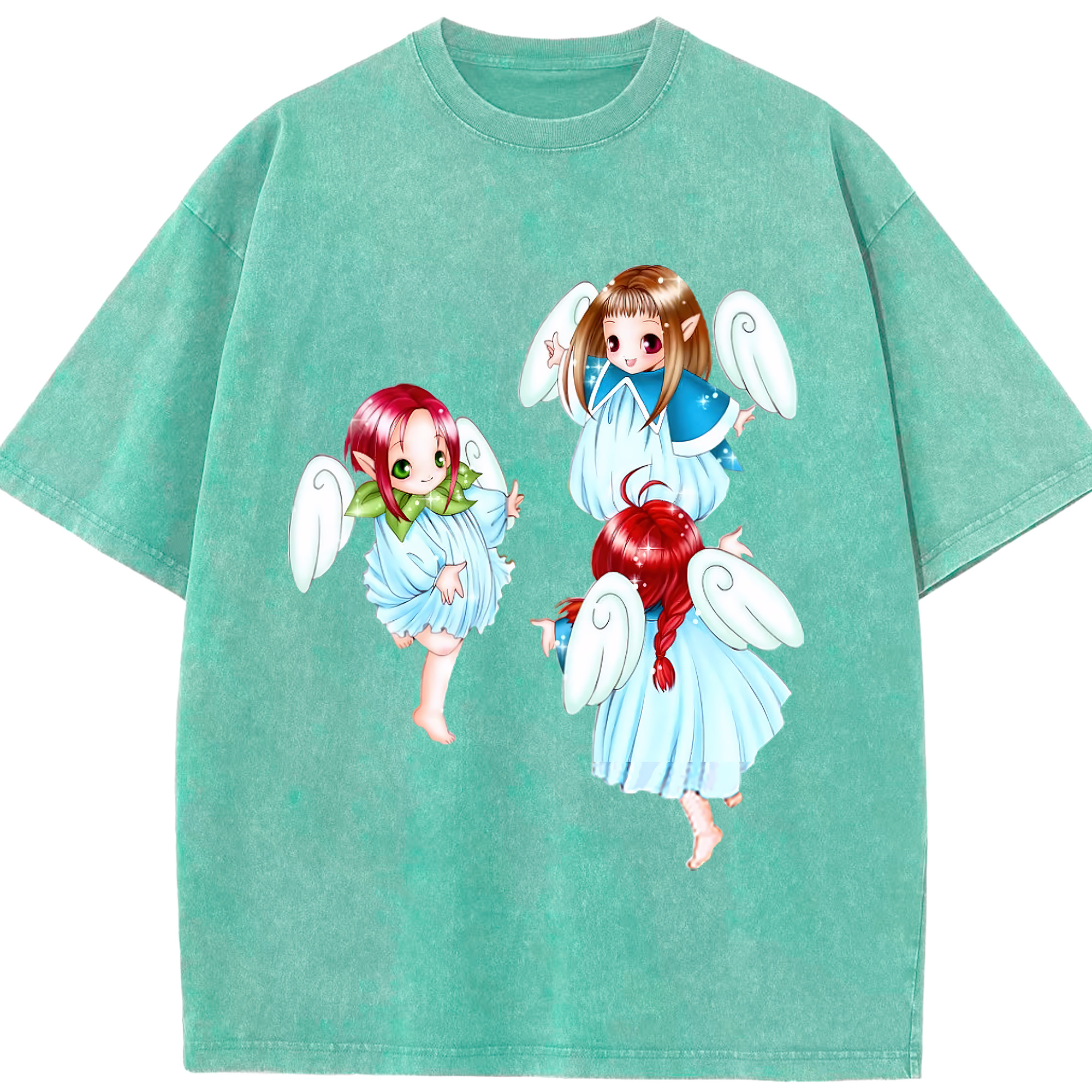 （画像用） 遊☆戯☆王 Yu-Gi-Oh! 綿100% ヴィンテージ風 半袖Tシャツ（フロントプリント）